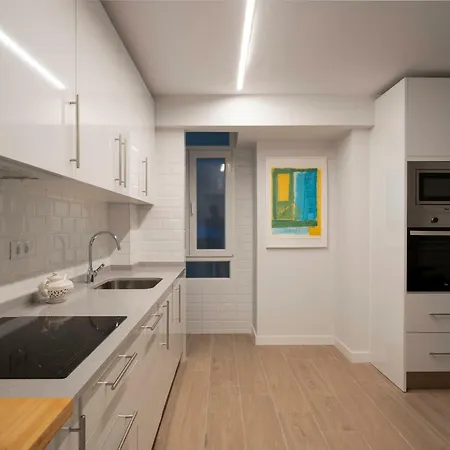 Close To The & Parking Appartement Gorliz